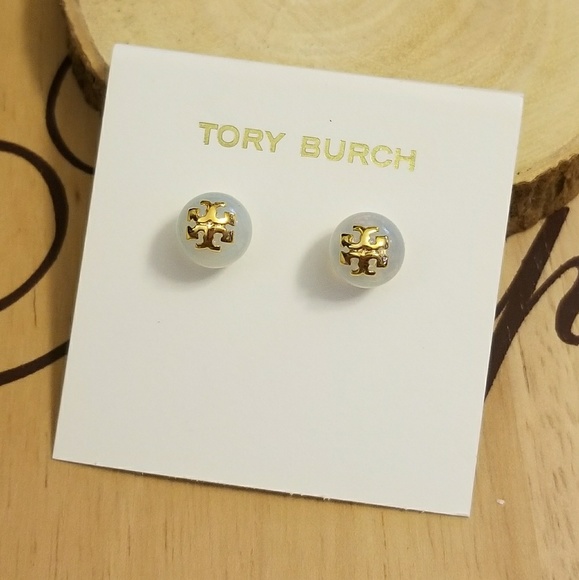 Tory Burch Jewelry - Tory Burch clear pearl earrings